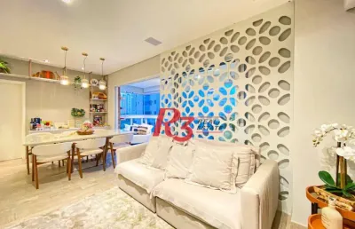 Apartamento à venda, 159 m² por r$ 2.030.000,00 - embaré - santos/sp