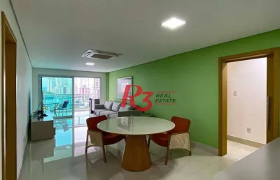 Apartamento à venda, 185 m² por r$ 2.660.000,00 - ponta da praia - santos/sp