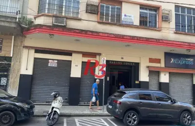 Loja para locação por r$ 3.000/mês - centro - santos/sp