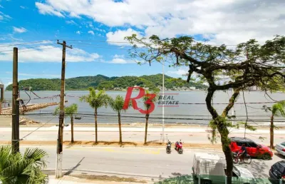 Apartamento com 2 dormitórios à venda, 105 m² - centro - são vicente/sp