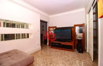 Apartamento com 3 dormitórios para alugar, 94 m² por r$ 5.000,00/mês - ponta da praia - santos/sp
