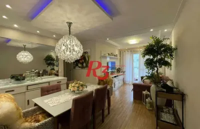 Apartamento à venda, 98 m² por r$ 830.000,00 - jardim las palmas - guarujá/sp