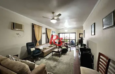 Apartamento com 4 dormitórios à venda, 340 m² por r$ 1.600.000,00 - boqueirão - santos/sp