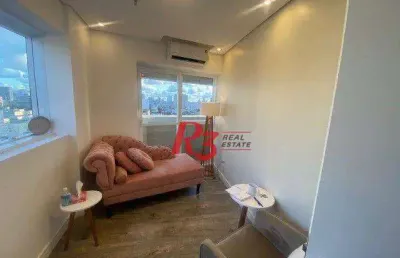 Sala comercial com 1 sala à venda na Rua São Paulo, 41, Vila Belmiro, Santos