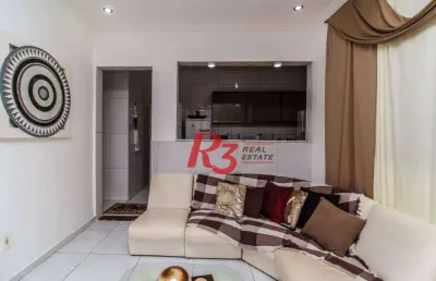 Casa com 2 dormitórios à venda, 180 m² por r$ 691.000,00 - marapé - santos/sp