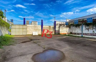 Terreno à venda, 731 m² por r$ 2.600.000,00 - vila matias - santos/sp