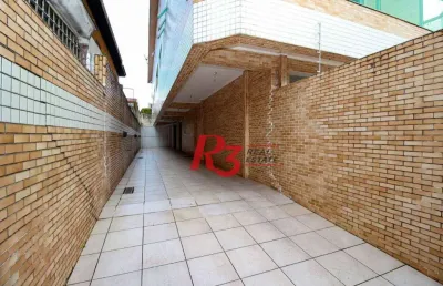 Casa triplex com 3 suítes, à venda, 181 m² por r$ 622.000,00 - vila valença - são vicente/sp