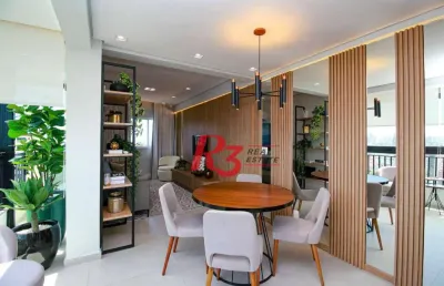 Apartamento à venda, 78 m² por r$ 981.666,19 - marapé - santos/sp