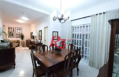 Casa sobreposta baixa, à venda, com 3 dorm (1 suíte), 1 vaga, no  campo grande em santos sp