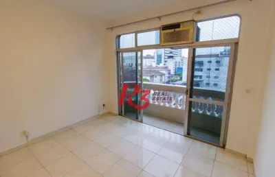 Apartamento com 4 dormitórios para alugar, 183 m² por r$ 4.800,00/mês - gonzaga - santos/sp