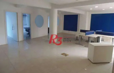 Sala à venda, 353 m² por r$ 300.000,00 - centro - santos/sp