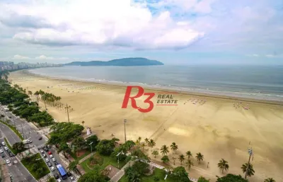 Apartamento à venda, 475 m² por r$ 12.000.000,00 - gonzaga - santos/sp