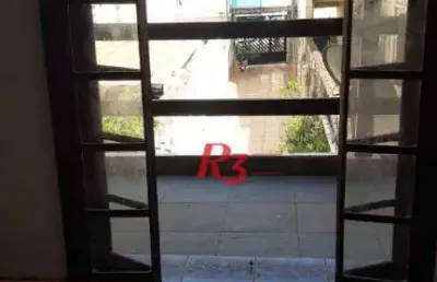 Sobrado com 3 dormitórios à venda, 119 m² por r$ 450.000 no centro de são vicente/sp