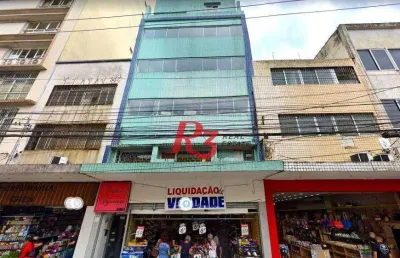 Prédio à venda, 800 m² por r$ 2.300.000,00 - centro - santos/sp