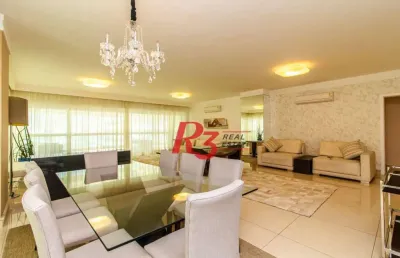 Apartamento, 360 m² - venda por r$ 5.500.000,00 ou aluguel por r$ 32.110,00/mês - gonzaga - santos/sp