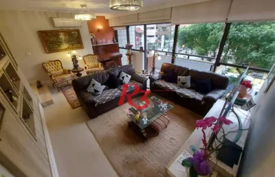 Apartamento à venda, 155 m² por r$ 1.275.000,00 - gonzaga - santos/sp