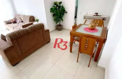 Apartamento à venda, 46 m² por r$ 460.000,00 - macuco - santos/sp