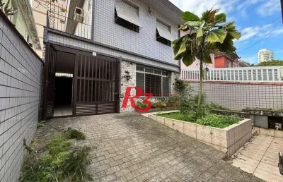 Casa com 3 dormitórios à venda, 250 m² por r$ 1.600.000,00 - gonzaga - santos/sp