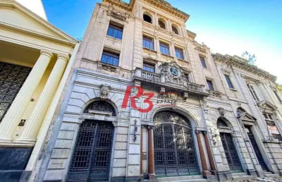 Prédio, 4200 m² - venda por r$ 18.000.000,00 ou aluguel por r$ 150.000,00/mês - centro - santos/sp