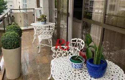 Apartamento à venda, 257 m² por r$ 1.810.000,00 - gonzaga - santos/sp