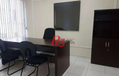 Sala à venda, 57 m² por r$ 270.000,00 - centro - santos/sp