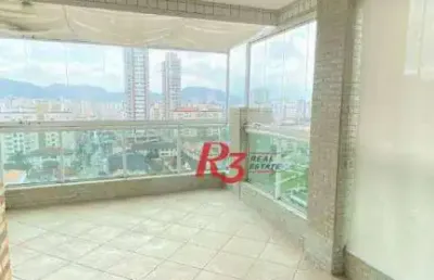 Apartamento garden à venda, 140 m² por r$ 1.595.000,00 - pompéia - santos/sp
