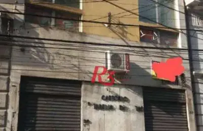 Locação de ponto em sobrado comercial no centro de santos