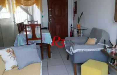 Apartamento com 3 dormitórios à venda, 85 m² por r$ 265.000,00 - jardim independência - são vicente/sp