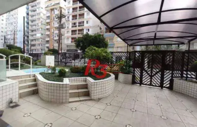 Apartamento à venda, 150 m² por r$ 790.000,00 - boqueirão - santos/sp