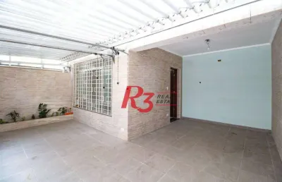 Casa com 3 dormitórios à venda, 110 m² por r$ 870.000,00 - encruzilhada - santos/sp