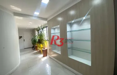 Cobertura com 3 dormitórios à venda, 266 m² por r$ 715.000,00 - centro - são vicente/sp