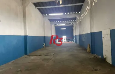 Barracão / Galpão / Depósito à venda na Rua Senador Dantas, 289, Estuário, Santos