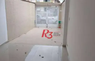 Casa à venda, 150 m² por r$ 1.190.000,00 - encruzilhada - santos/sp