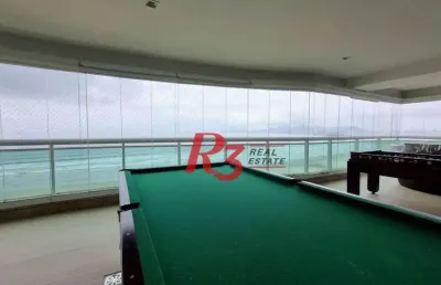 Apartamento com 4 dormitórios à venda, 475 m² por r$ 14.000.000,00 - gonzaga - santos/sp