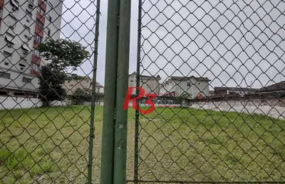 Terreno à venda, 360 m² por r$ 1.580.000,00 - macuco - santos/sp