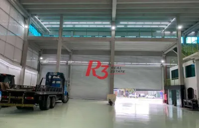 Galpão, 1050 m² - venda por r$ 10.000.000,00 ou aluguel por r$ 60.000,00/mês - valongo - santos/sp