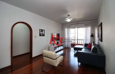 Cobertura à venda, 390 m² por r$ 1.930.000,00 - boqueirão - santos/sp