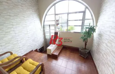 Casa com 3 dormitórios à venda, 98 m² por r$ 700.000,00 - centro - são vicente/sp