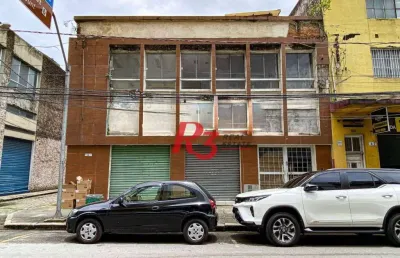 Prédio para alugar, 670 m² por r$ 28.000,00/mês - centro - santos/sp