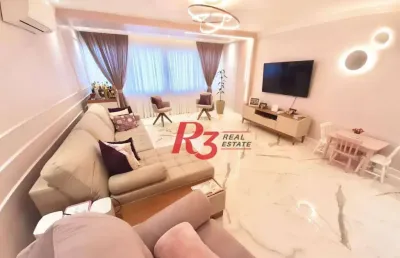 Apartamento com 3 quartos à venda na Rua Doutor Galeão Carvalhal, 30, Gonzaga, Santos
