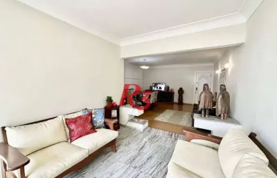 Apartamento com 2 dormitórios à venda, 188 m² por r$ 1.032.000,00 - josé menino - santos/sp
