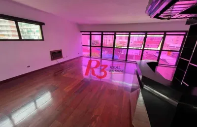 Apartamento à venda, 152 m² por r$ 1.120.000,00 - gonzaga - santos/sp