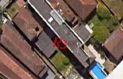 Terreno, 469 m² - venda por r$ 1.300.000,00 ou aluguel por r$ 10.600,00/mês - vila belmiro - santos/sp