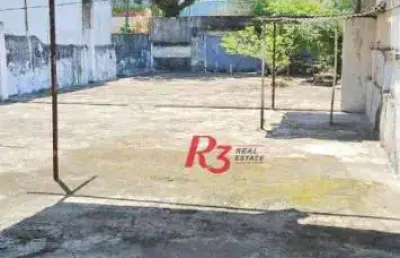 Terreno à venda, 369 m² por r$ 2.000.000,00 - ponta da praia - santos/sp