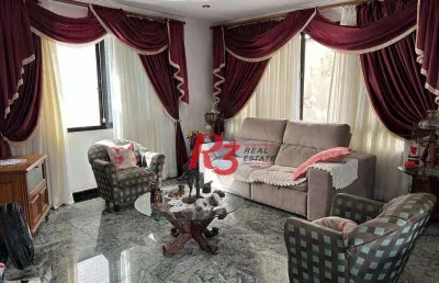 Sobrado à venda, 160 m² por r$ 1.488.000,00 - embaré - santos/sp