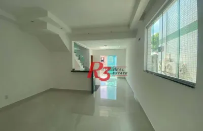Casa à venda, 118 m² por r$ 1.100.000,00 - campo grande - santos/sp
