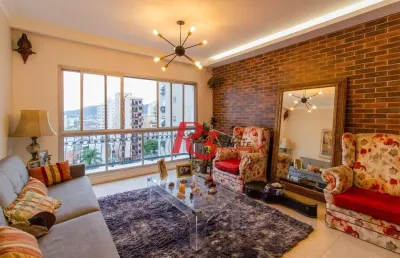 Apartamento com 3 dormitórios à venda, 140 m² por r$ 1.584.000,00 - ponta da praia - santos/sp