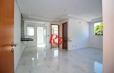 Apartamento com 1 dormitório à venda, 46 m² por r$ 373.120,00 - aparecida - santos/sp