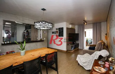 Apartamento com 2 dormitórios à venda, 84 m² por r$ 800.000,00 - ponta da praia - santos/sp