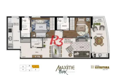 Apartamento à venda, 84 m² por r$ 1.100.680,00 - ponta da praia - santos/sp